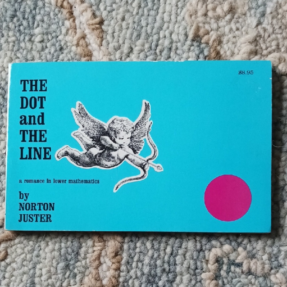 The Dot and The Line A Romance In Lower Mathematics by Norton Juster Book 1963